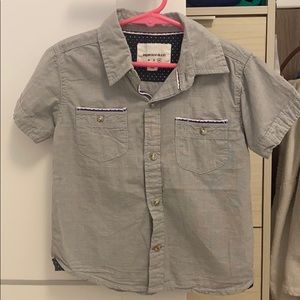 Little boys button shirt